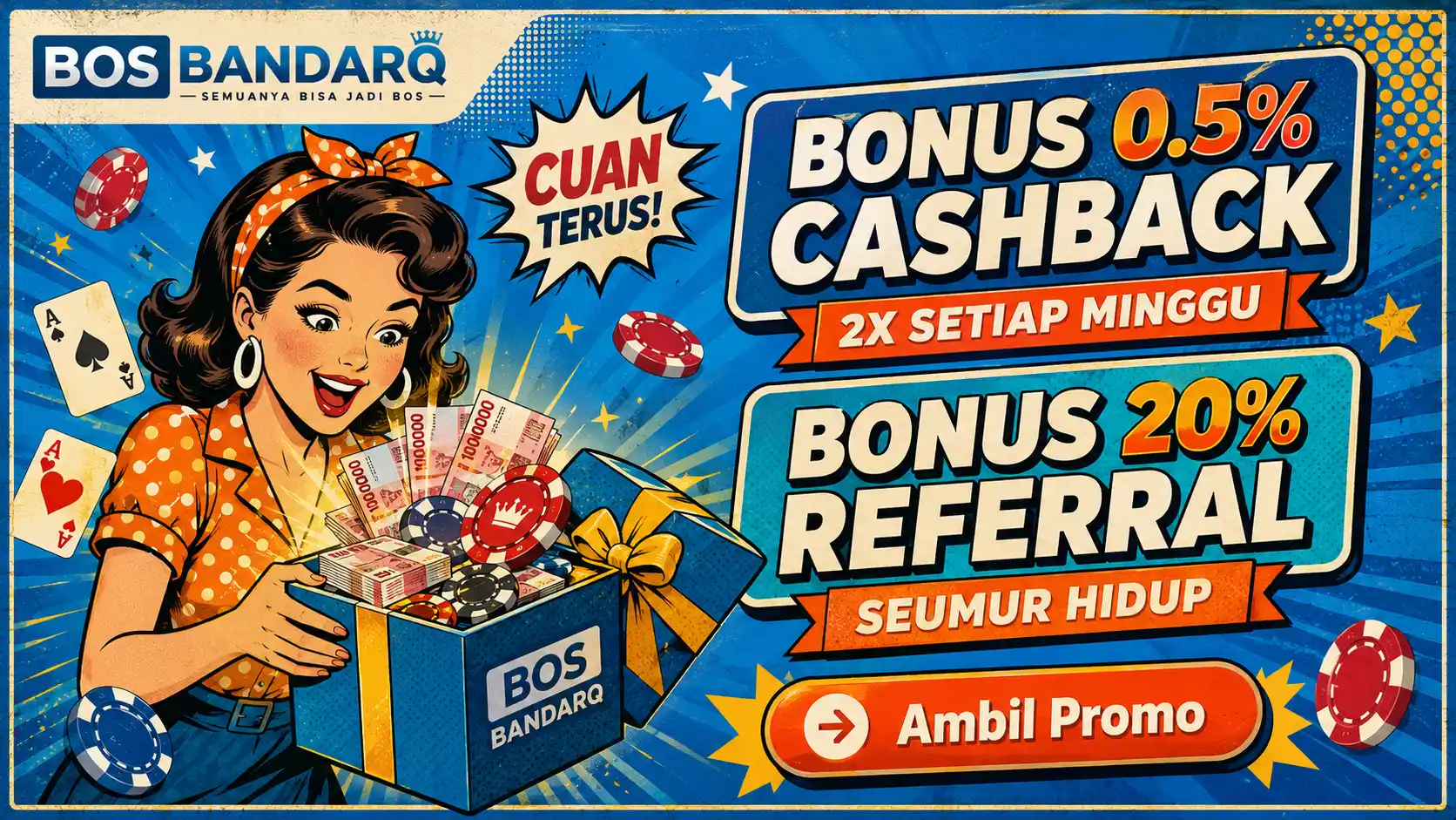 daftar bonus bosbandarq