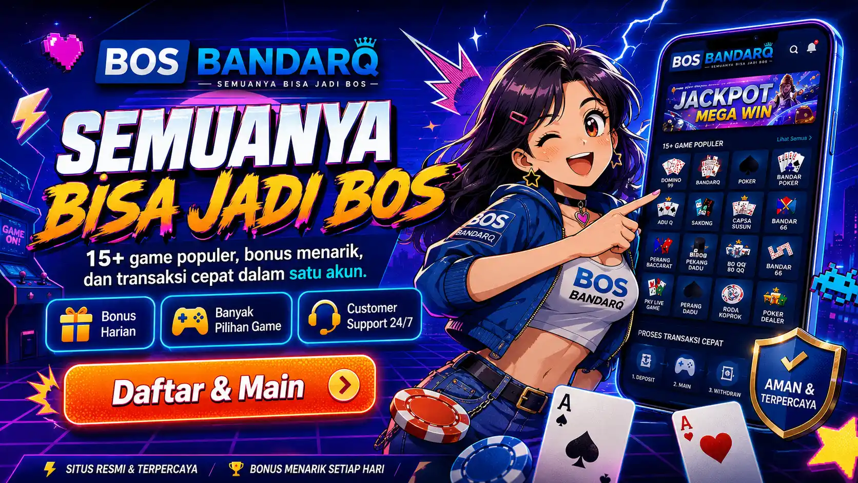 bosbandarq semua bisa jadi bos