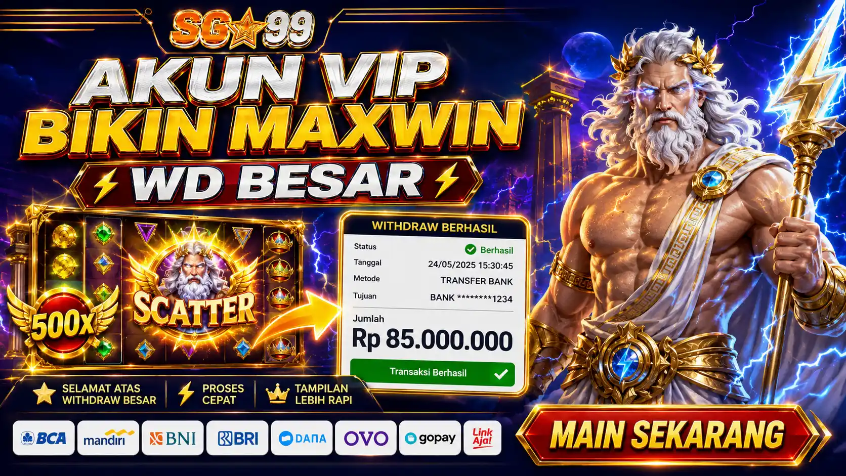 sga99 akun vip server thailand